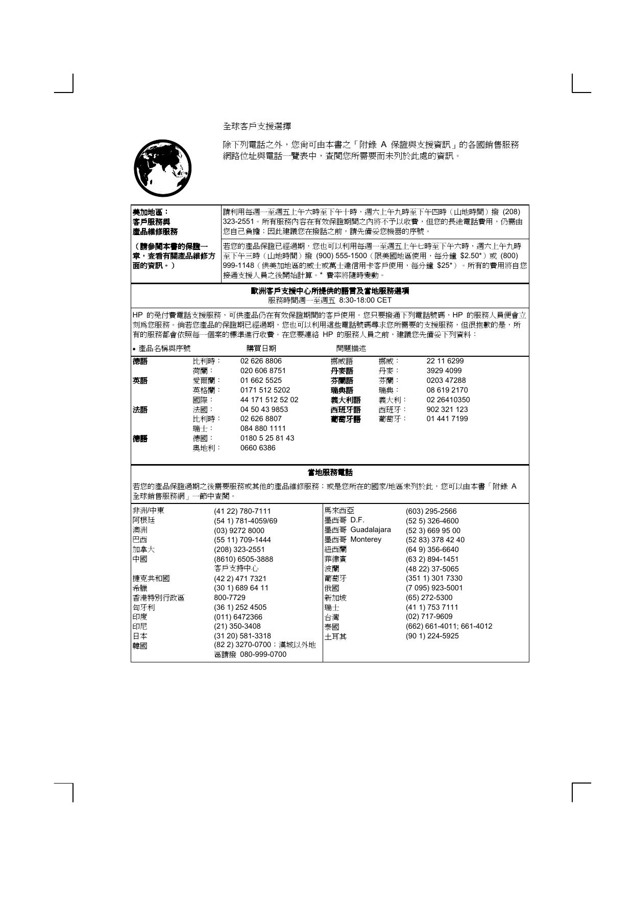 惠普LaserJet 6L打印机说明书