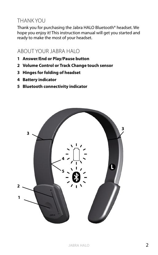 Jabra BT650s蓝牙耳机使用手冊