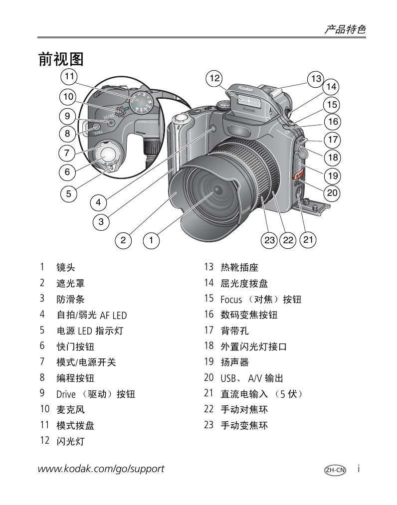 柯达EasyShare P880数码相机 使用说明书