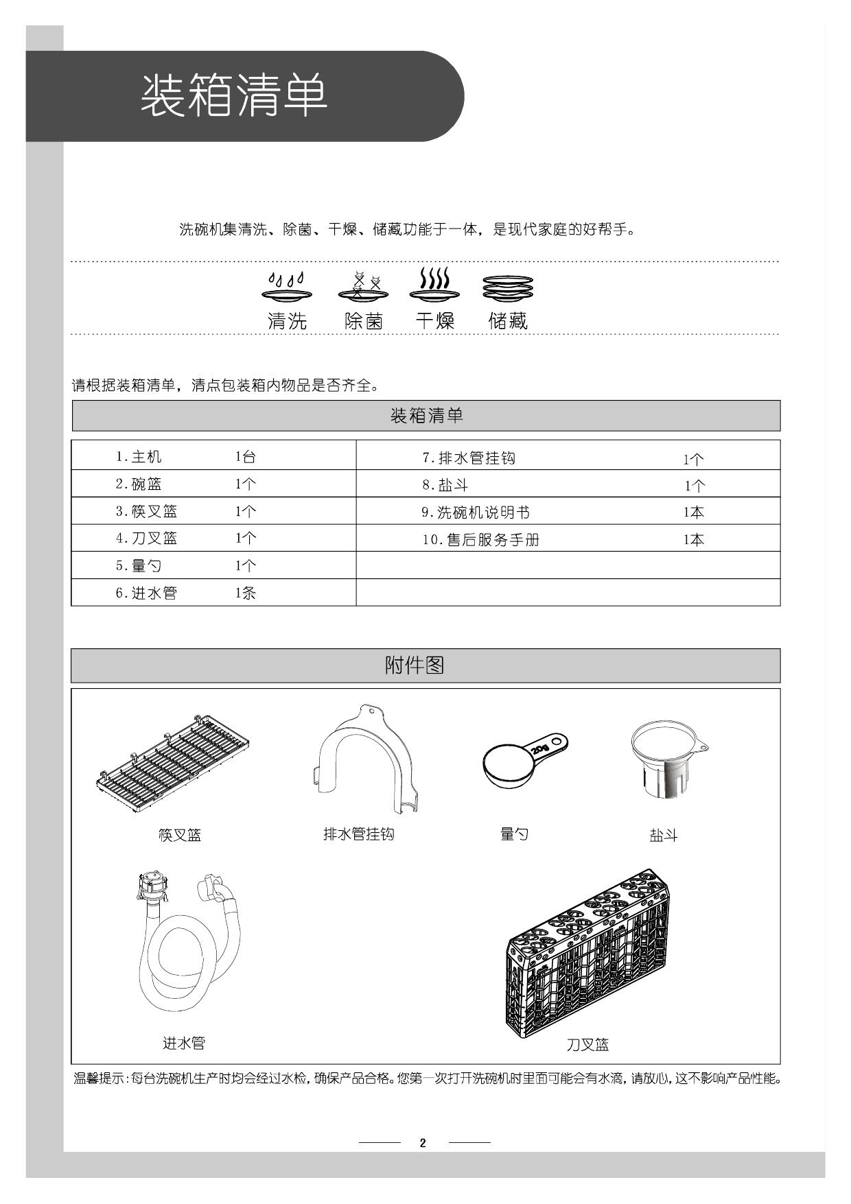 美的WQP6-3206A-CN洗碗机使用说明书