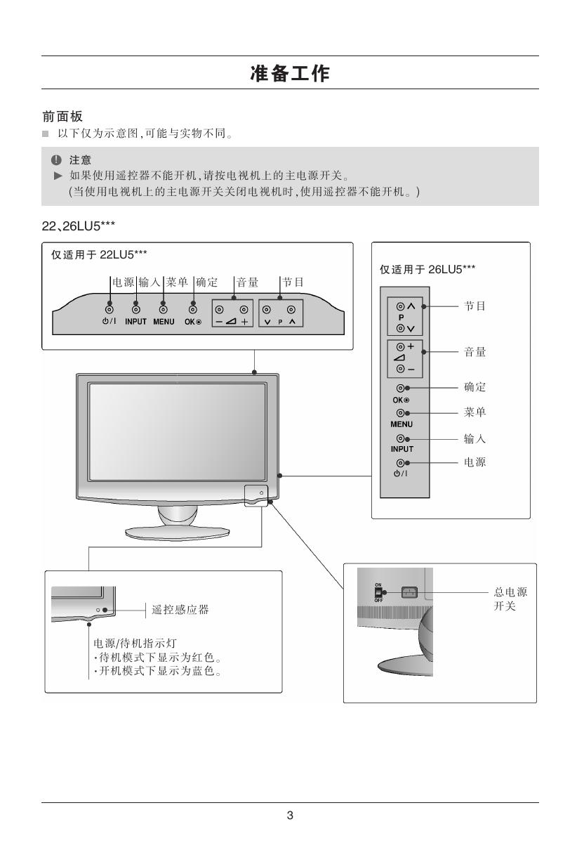 LG 37LH40FD液晶彩电 使用说明书