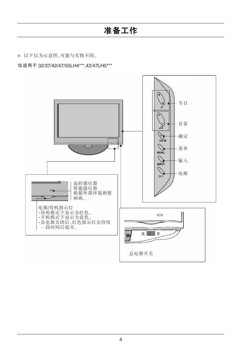 LG 37LH40FD液晶彩电 使用说明书