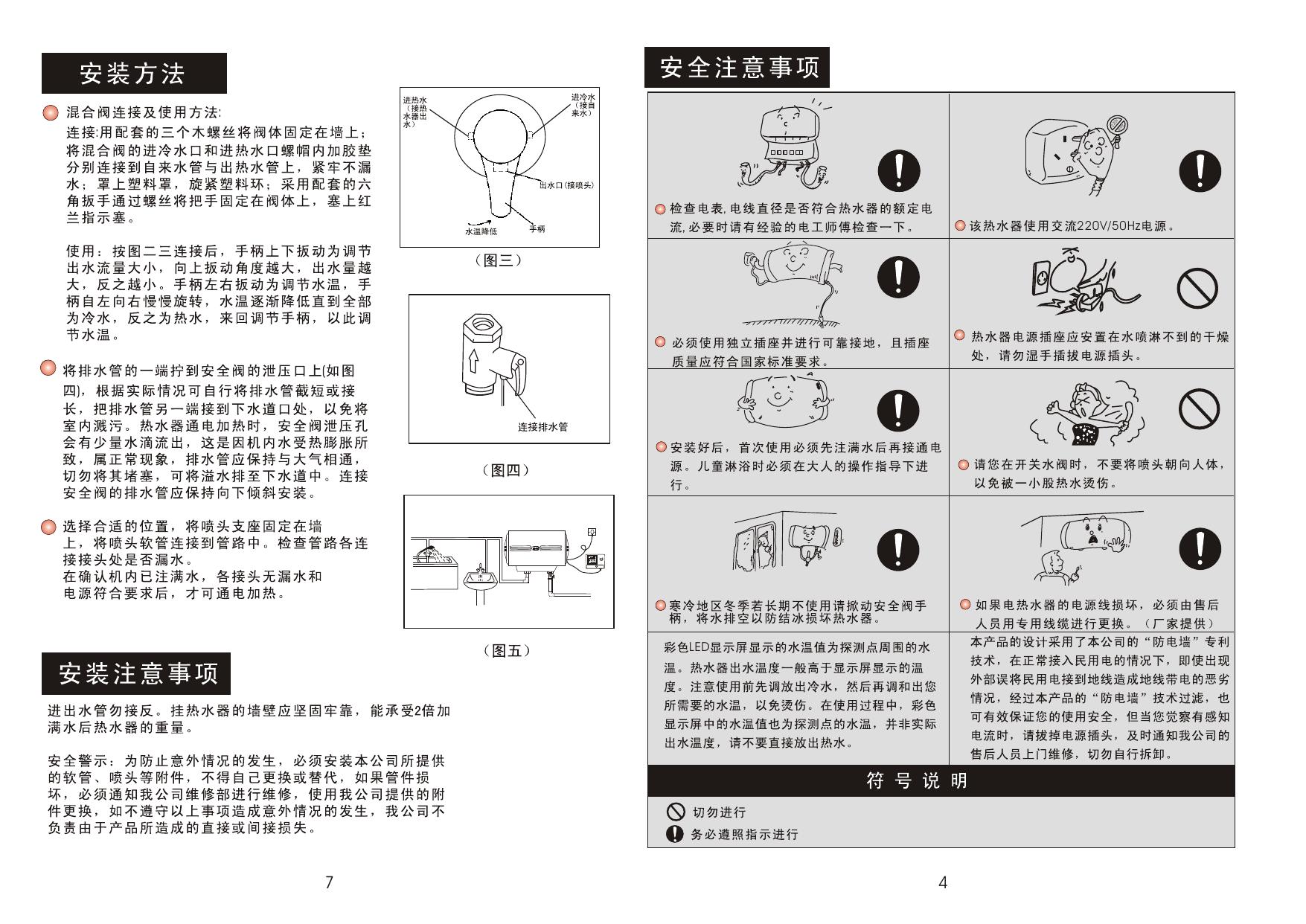 海尔 银海象200电热水器 使用说明书