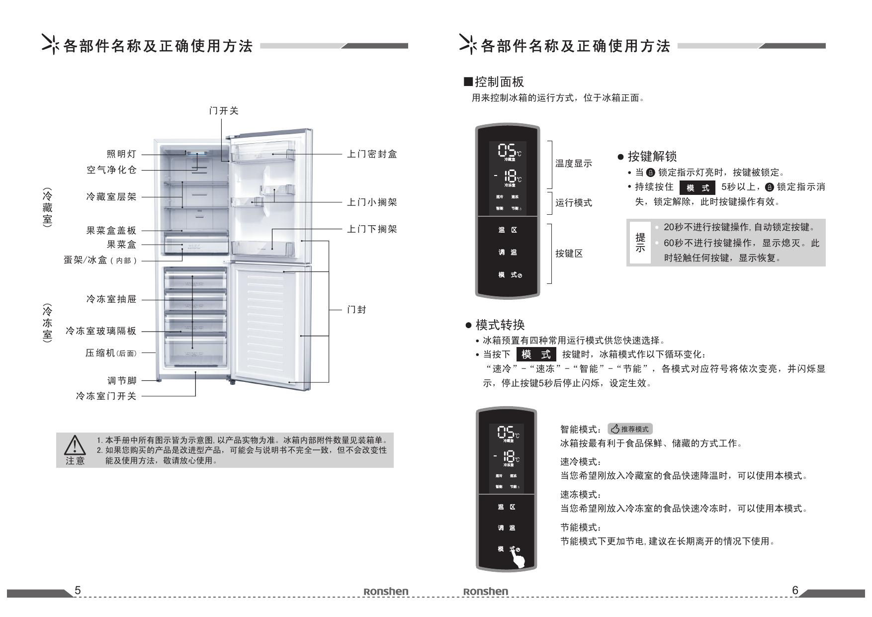 海信BCD-252WKY1DY电冰箱使用说明书