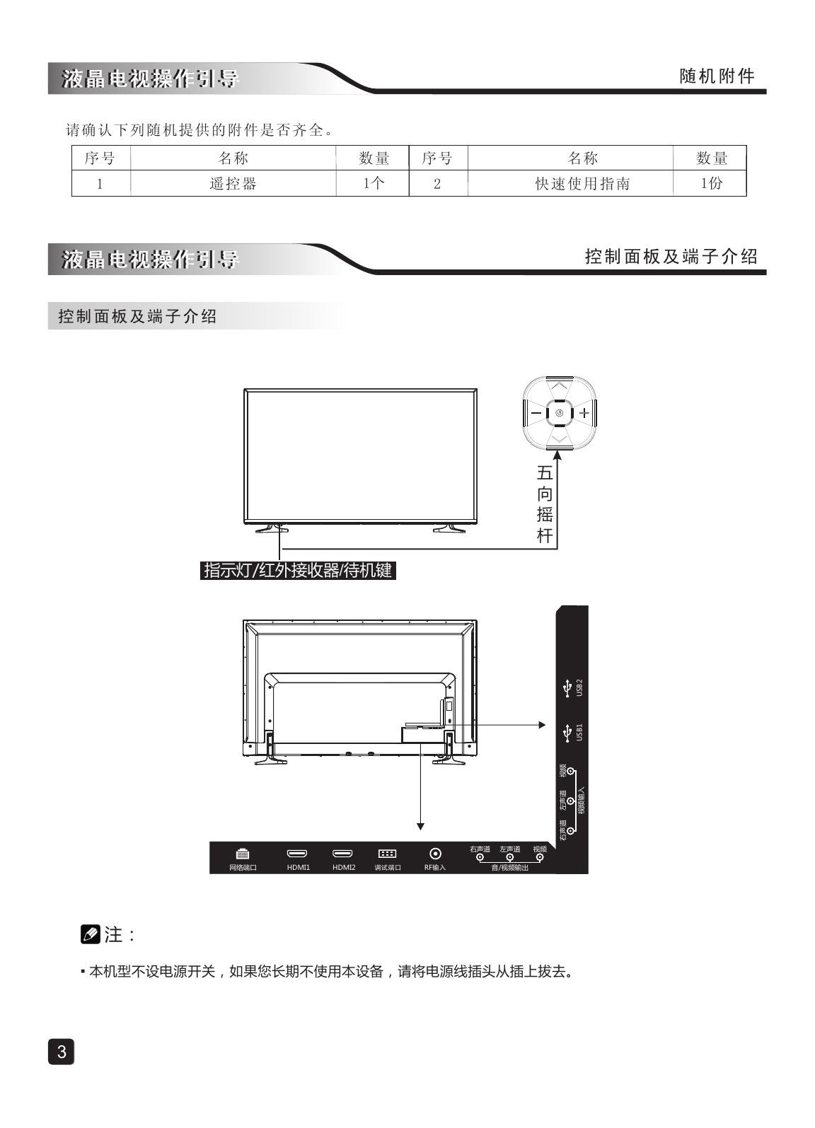 创维55E5液晶彩电使用说明书