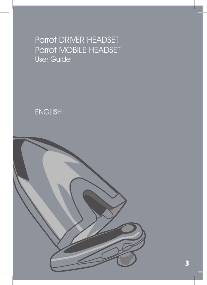 派诺特Parrot DRIVERHEADSET蓝牙耳机说明书