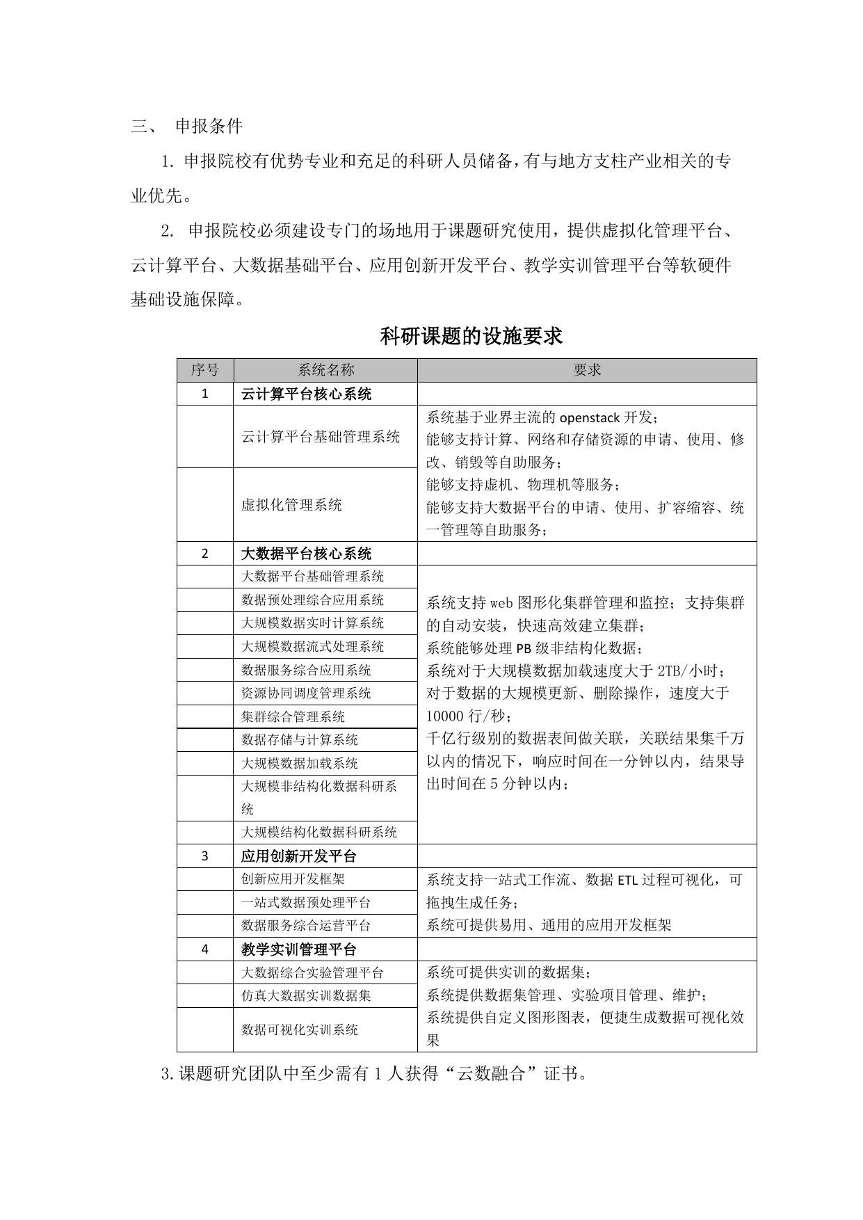 长安大学公路学院附件1：“云数融合 科教创新”基金课题申报指南.doc