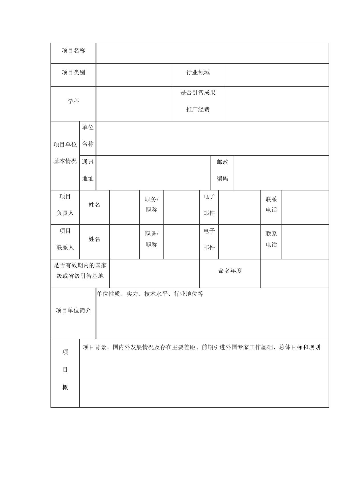 长安大学公路学院榆林市外国专家引进培育项目申请书.docx