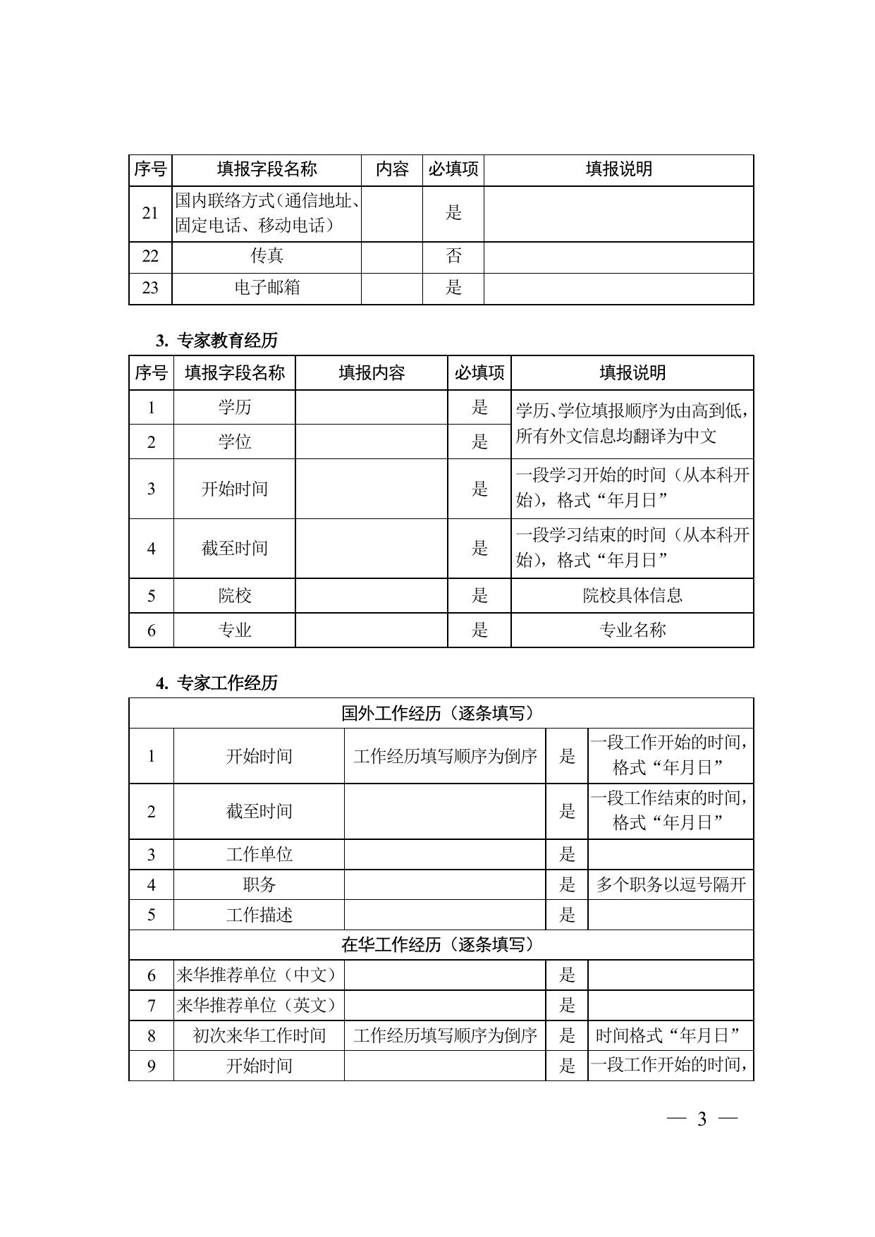 长安大学公路学院附件2 2020年度中国政府友谊奖申报要素表.doc