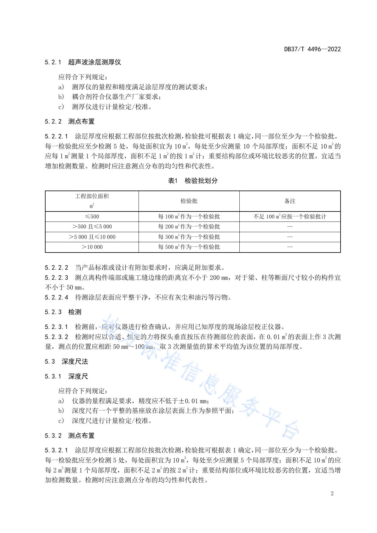 水工混凝土表面涂层质量检测技术规程