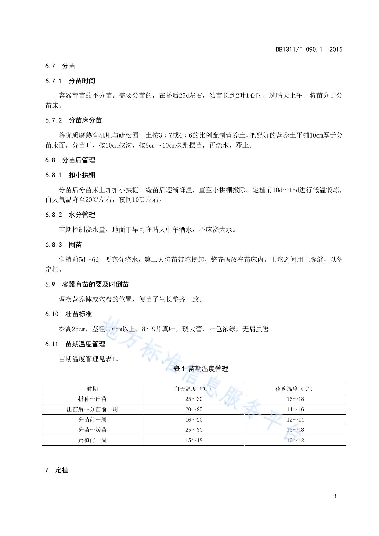 绿色食品（A级）甜椒生产技术规程 第1部分:大棚春提早